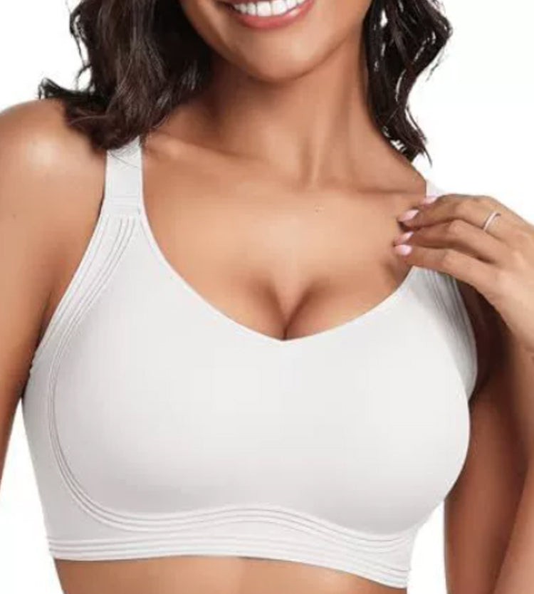 Sujetador sin aros ISA para mujer, cobertura total, sin aros.