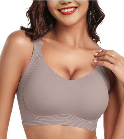 Sujetador sin aros ISA para mujer, cobertura total, sin aros.
