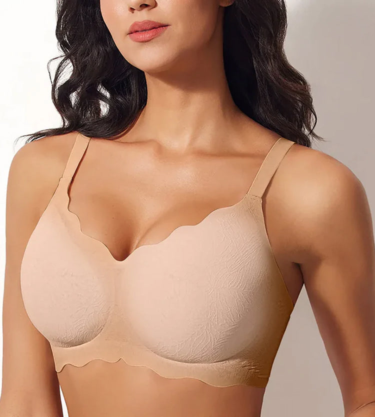 Sujetador sin aros ISA High Bloom: comodidad y realce para mujer (HB) 