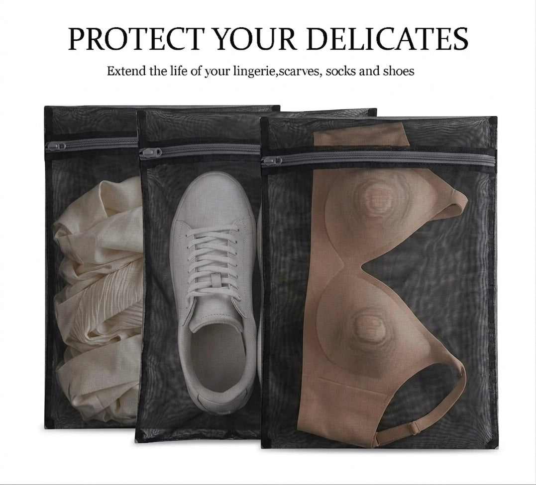 Laundry Mesh Bags - Keep Your Delicates Safe